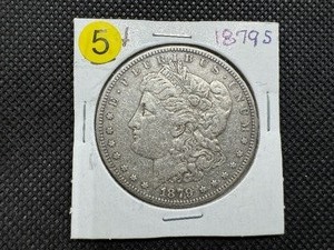 lot 5 image: 1879-S Morgan Silver Dollar
