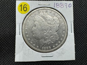 lot 16 image: 1889-O Morgan Silver Dollar