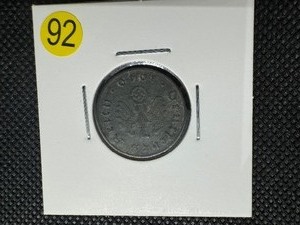 lot 92 image: 1940 10 Reichspfennig from WWII Era Germany