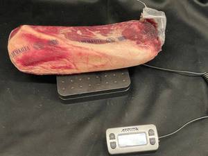 A - Demkota Ranch Beef USDA Choice round roast