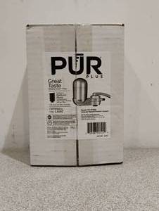 NEW PUR PLUS CHROME FAUCET FILTRATION SYSTEM