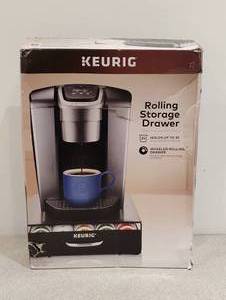 NEW KEURIG ROLLING STORAGE DRAWER