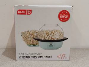 DASH 3 QT SMARTSTORE STIRRING POPCORN MAKER