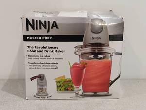 NINJA MASTER PREP THE REVOLUTIONARY FOOD AND DRINK MAKER