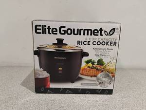 NEW ELITE GOURMET RICE COOKER