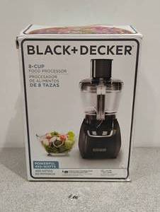 BLACK AND DECKER 8-CUP FOOD PROCESSOR