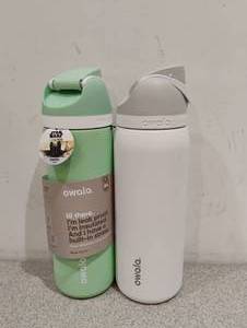 2 OWALA FREESIP INSULATED WATER BOTTLES