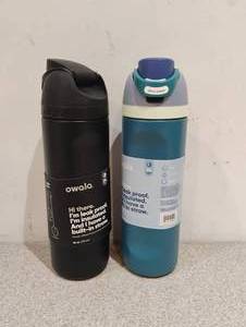 2 OWALA FREESIP INSULATED WATER BOTTLES