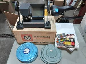 lot 19 image: Mansfield Reporter, 8MM Film Splicer, 5-Home Movie Reels Of Hawaii & Mexico In The 1960s