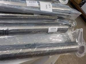 Set of 4 x 43 14Brushed Nickel Ta...