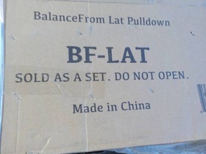 Bf-BAT Balona From Lat Pull Down...