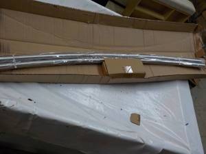Brushed Nickel Curved Shower Rod...