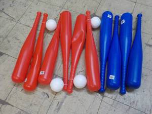 10 Plastic Bats and Some Balls...
