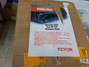 Vevor Pond Liner...