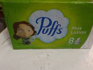 8 boxes Puffs 2 Ply Facial Tissue...