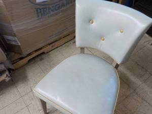 Accent Leather Chair - like new...