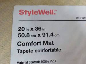 Style well 20 x 36 Comfort Mat...