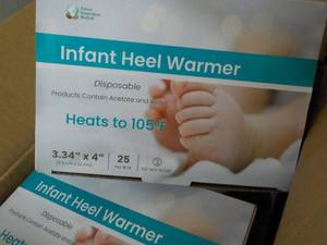 4 x 25 Infant Heel Warmers good fo...