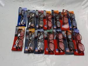 14 pair Various Strength Readers Gl...