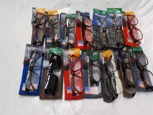 14 pair Various Strength Readers Gl...
