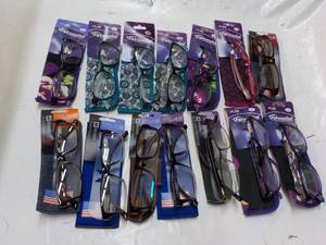 14 pair Various Strength Readers Gl...