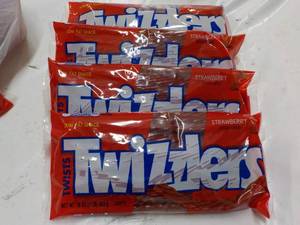 4 ct 16 oz bags Strawberry Twizzler...