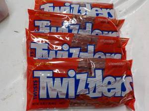 4 ct 16 oz bags Strawberry Twizzler...