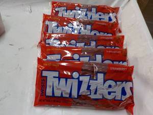 5 ct 16 oz bags Strawberry Twizzler...