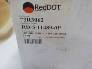 Red Dot Motor Wheel Assy-Single...