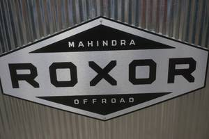 lot 40 image: Roxor metal sign