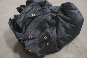lot 48 image: heavy mesh fabric canopy tarp