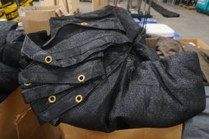 lot 54 image: heavy mesh fabric canopy tarp