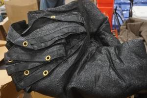lot 64 image: heavy mesh fabric canopy tarp