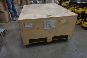 lot 73 image: large wood crate