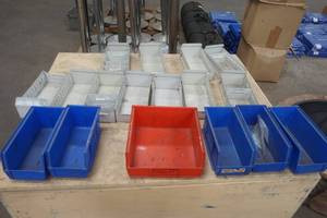 lot 133 image: small parts bins