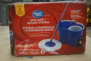 lot 158 image: Spin Mop bucket System