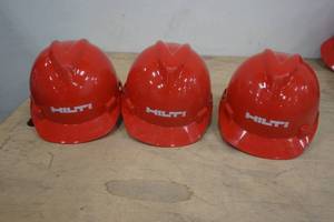 lot 177 image: hard helmets
