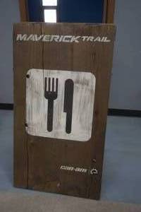 lot 380 image: wood sign