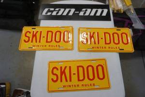 lot 398 image: metal signs