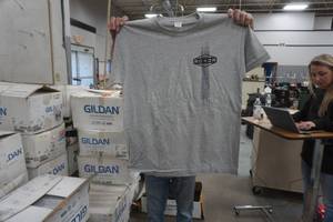lot 447 image: mens t-shirts