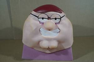 lot 12 image: Family Guy Peter Griffin Adult Halloween Mask