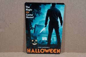 lot 15 image: Metal Halloweem Movie Sign