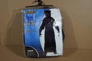 lot 22 image: Plague Doctor Halloween Costume -Child Medium 8-10
