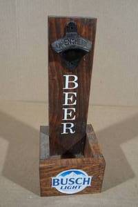 lot 42 image: Wooden Beer Bottle Opener