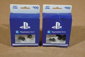 lot 52 image: 2 Sony PlayStation Headphones