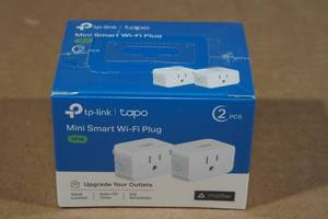 lot 55 image: 2-Piece Tapo Mini Smart Wifi Plug