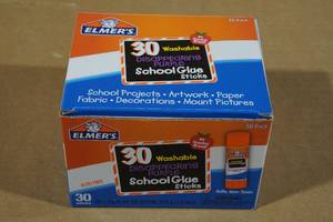 lot 58 image: 30 Pack of Elmers School Glue Sticks