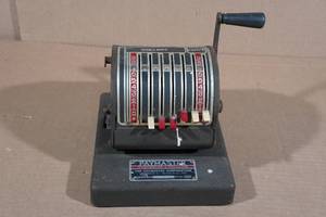 lot 76 image: Antique Paymaster Check Writer