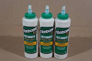 lot 85 image: 3 Titebond III Ultimate Wood Glue 16oz