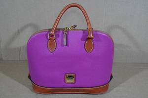 lot 91 image: Dooney & Bourke Pebble Leather Satchel